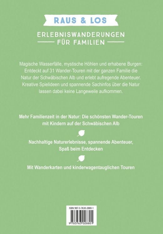 Produktbild: Erlebniswanderungen f&uuml;r Familien Schw&auml;bische Alb