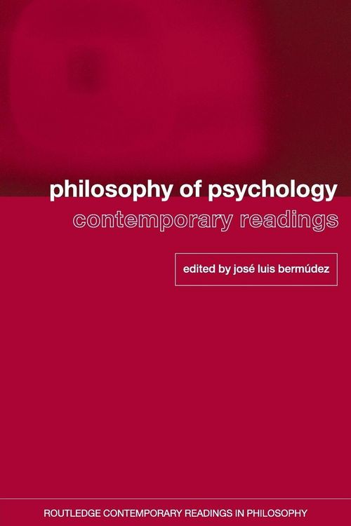 Produktbild: Philosophy of Psychology