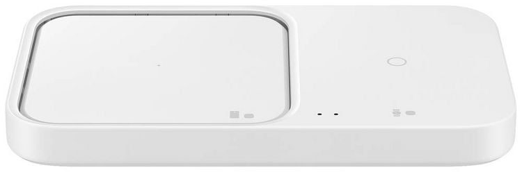 Produktbild: Samsung Induktions-Ladeger&auml;t 15 W Wireless Charger Duo EP-P5400 EP-P5400BWEGEU Ausg&auml;nge USB-C&reg; Wei&szlig;