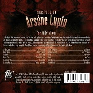 Produktbild: Meisterdieb Ars&egrave;ne Lupin - Hinter Masken,1 Audio-CD
