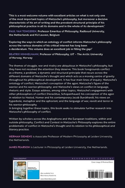 Produktbild: Conflict and Contest in Nietzsche's Philosophy