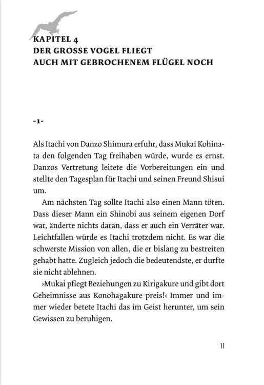 Produktbild: Naruto Itachi Shinden - Buch der finsteren Nacht (Nippon Novel)
