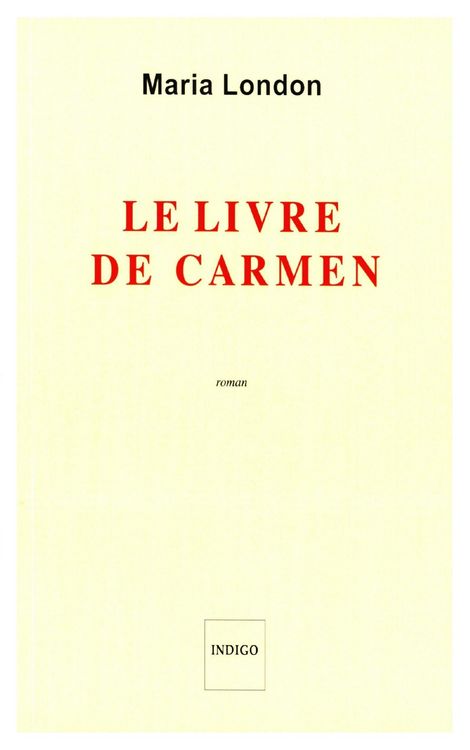 Produktbild: Le livre de Carmen