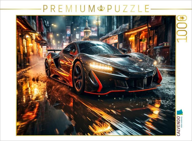 Produktbild: CALVENDO Puzzle Sportwagen | 1000 Teile Lege-Gr&ouml;&szlig;e 64x48cm Foto-Puzzle f&uuml;r gl&uuml;ckliche Stunden