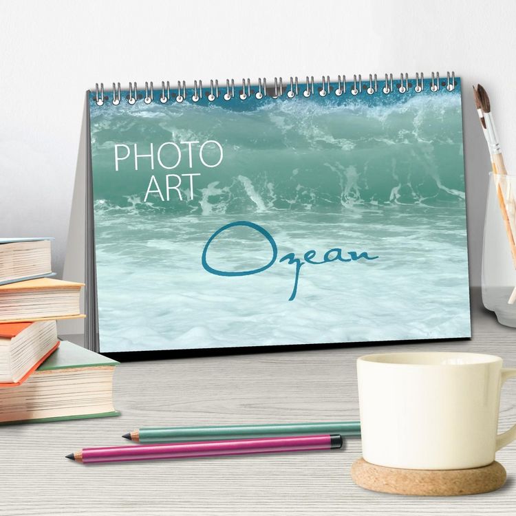 Produktbild: Photo-Art / Ozean (Tischkalender 2027 DIN A5 quer), CALVENDO Monatskalender