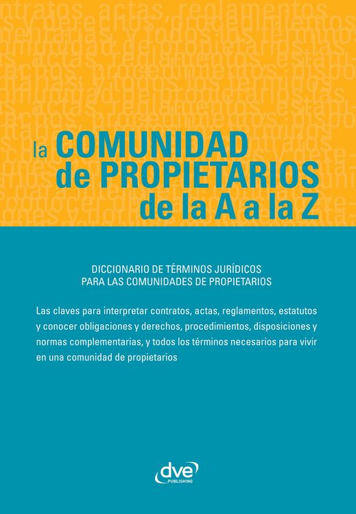 Produktbild: La comunidad de propietarios de la A a la Z