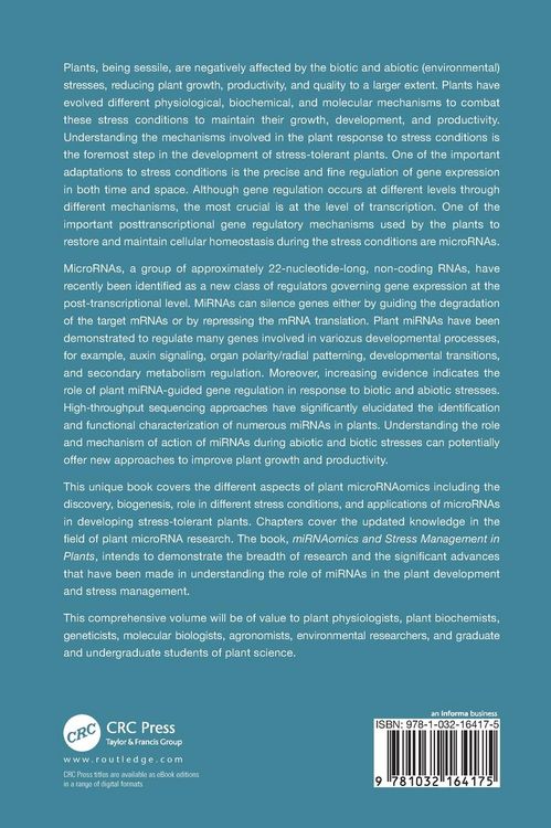 Produktbild: miRNAomics and Stress Management in Plants