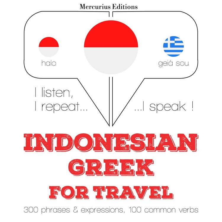 Produktbild: Travel words and phrases in Greek