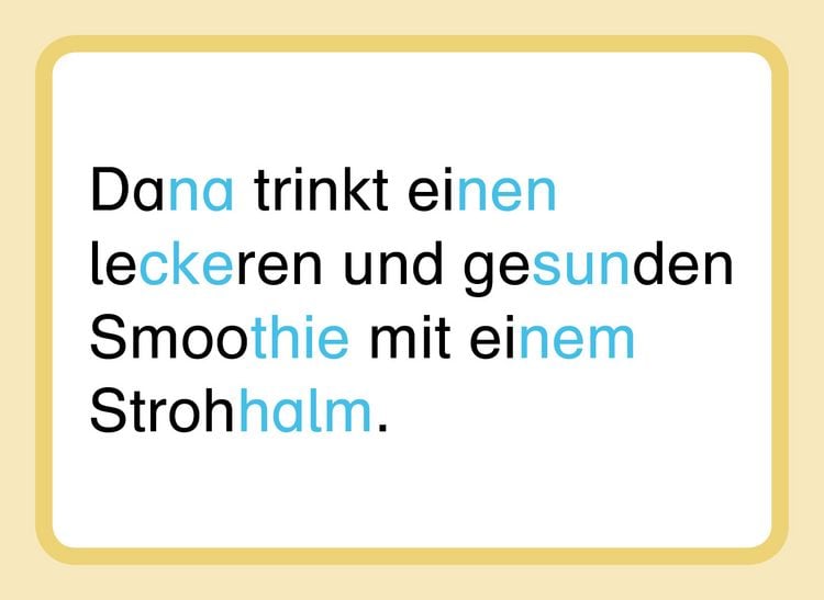Produktbild: Ich kann S&auml;tze lesen Teil 2 in Sprechsilben mit Dana und Leander