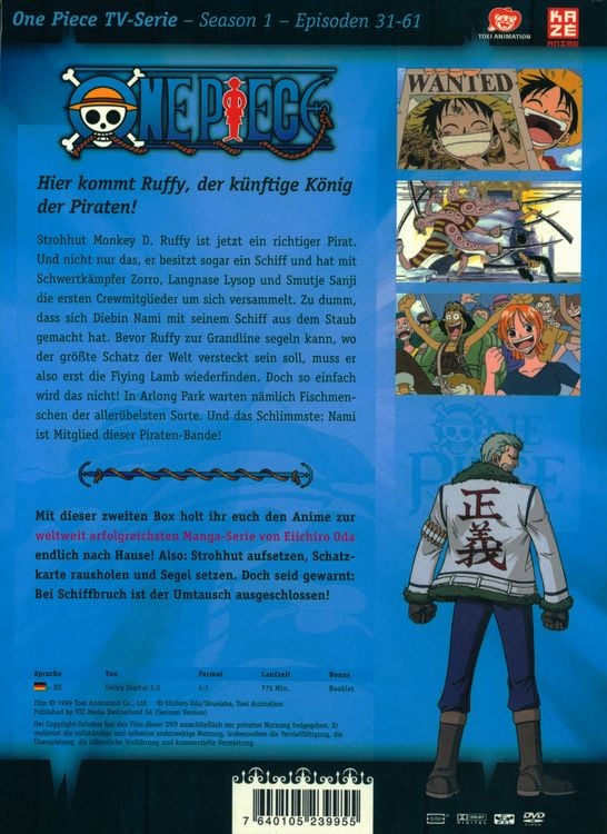 Produktbild: One Piece - TV-Serie Box Vol. 2 [6 DVDs]