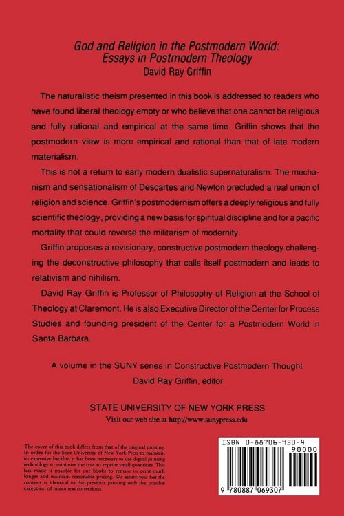 Produktbild: God and Religion in the Postmodern World
