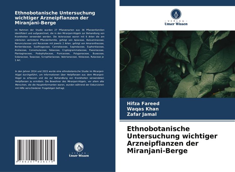 Produktbild: Ethnobotanische Untersuchung wichtiger Arzneipflanzen der Miranjani-Berge