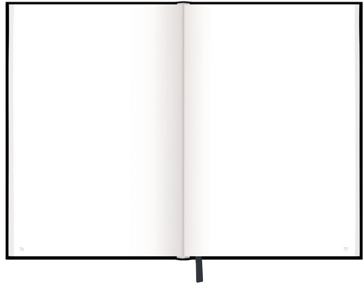 Produktbild: Paper&you Notizbuch blanko A5+