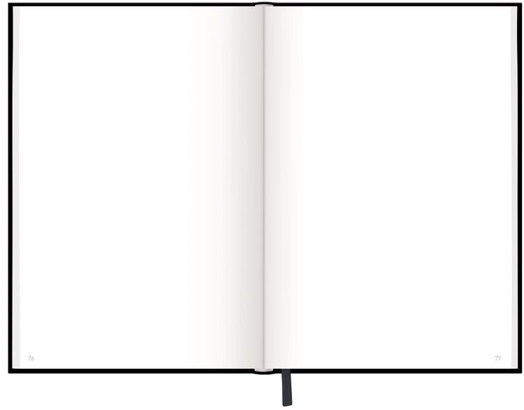 Produktbild: paper&you Notizbuch blanko A5+