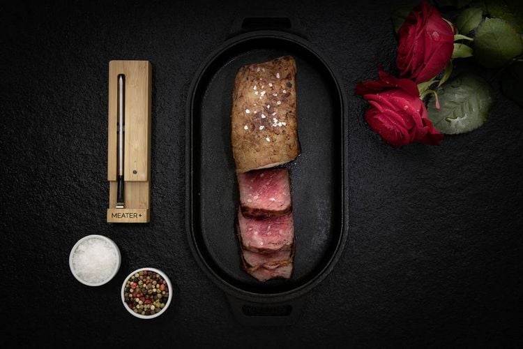 Produktbild: Meater Plus (50m range) Grillthermometer Holz