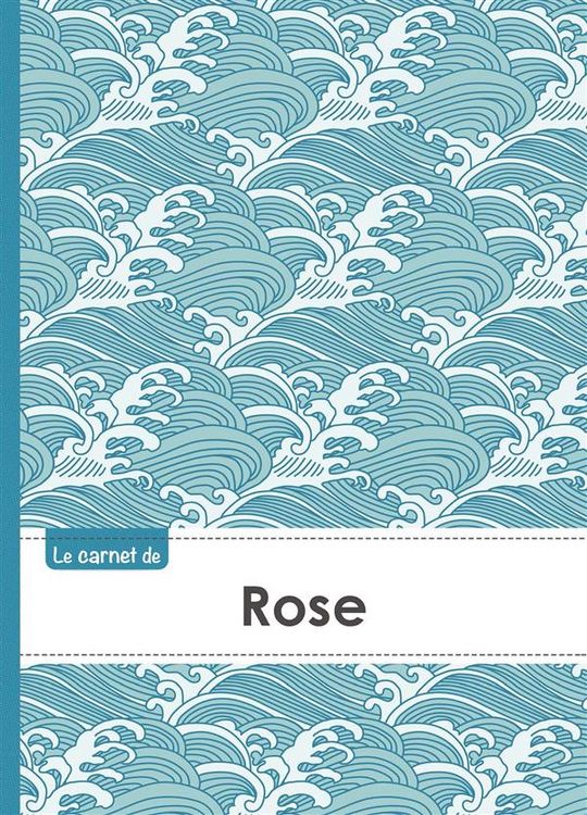 Produktbild: Carnet rose lignes,96p,a5
