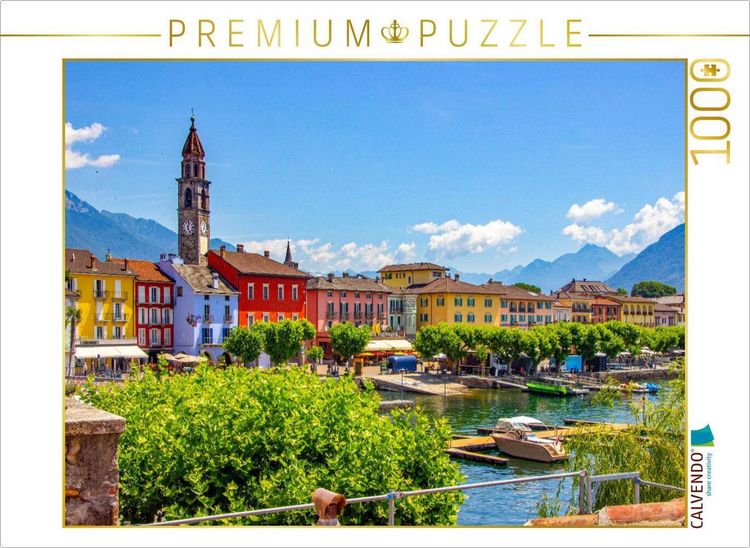 Produktbild: CALVENDO Puzzle Ascona | 1000 Teile Lege-Gr&ouml;&szlig;e 64x48cm Foto-Puzzle f&uuml;r gl&uuml;ckliche Stunden