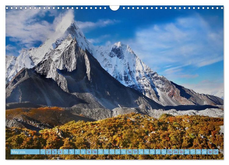 Produktbild: Mountains of The World (Wall Calendar 2026 DIN A3 landscape), CALVENDO 12 Month Wall Calendar