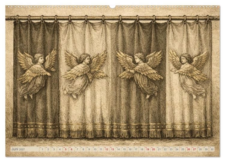 Produktbild: Die Ger&auml;te in der Stiftsh&uuml;tte - Bilder und hebr&auml;ische Begriffe (Wandkalender 2027 DIN A2 quer), CALVENDO Monatskalender