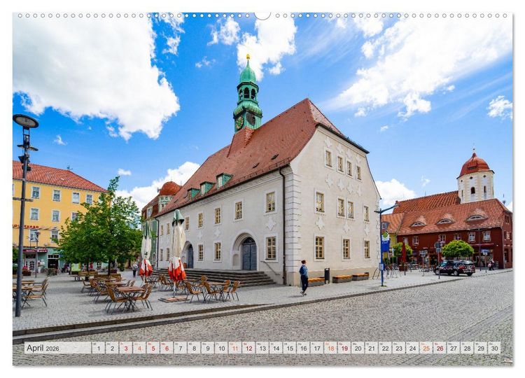 Produktbild: Finsterwalde Impressionen (Wandkalender 2026 DIN A2 quer), CALVENDO Monatskalender