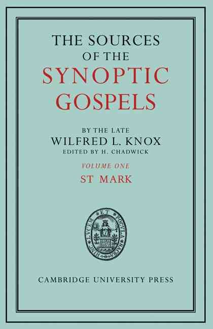 Produktbild: The Sources of the Synoptic Gospels