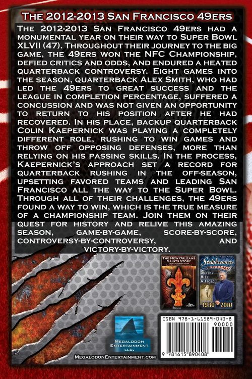 Produktbild: 2012-2013 San Francisco 49ers - The Colin Kaepernick - Alex Smith Controversy & the Road to Super Bowl XLVII