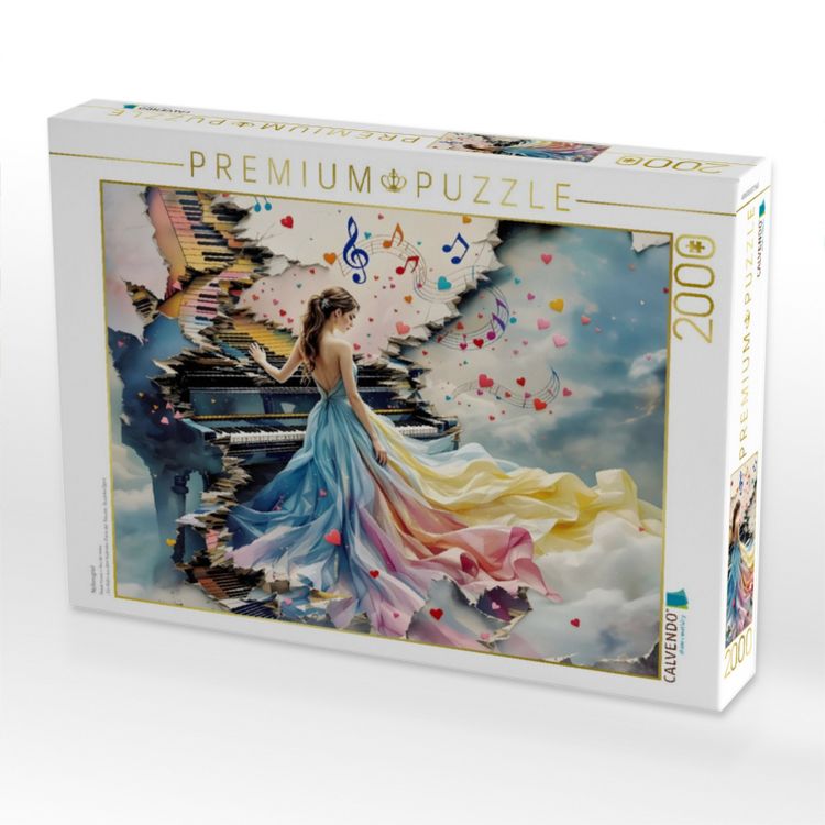 Produktbild: CALVENDO Puzzle Notenspiel | 2000 Teile Lege-Gr&ouml;&szlig;e 90x67cm Foto-Puzzle f&uuml;r gl&uuml;ckliche Stunden