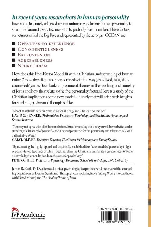 Produktbild: Jesus and Personality Theory