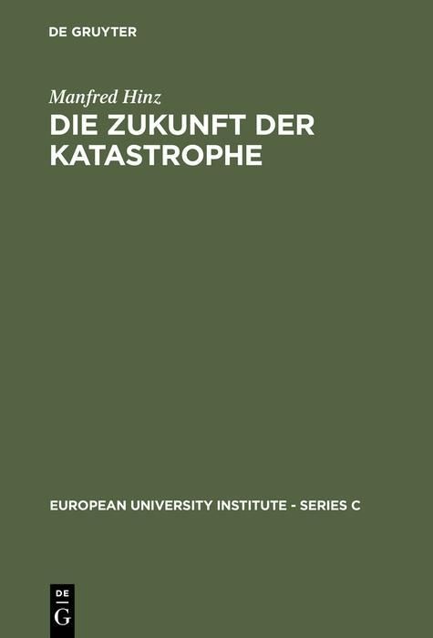 Produktbild: Die Zukunft der Katastrophe