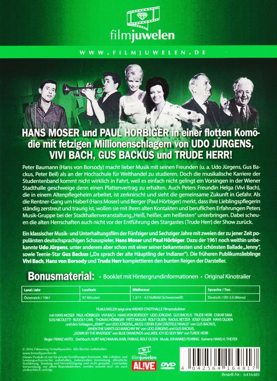 Produktbild: Und du mein Schatz bleibst hier - filmjuwelen