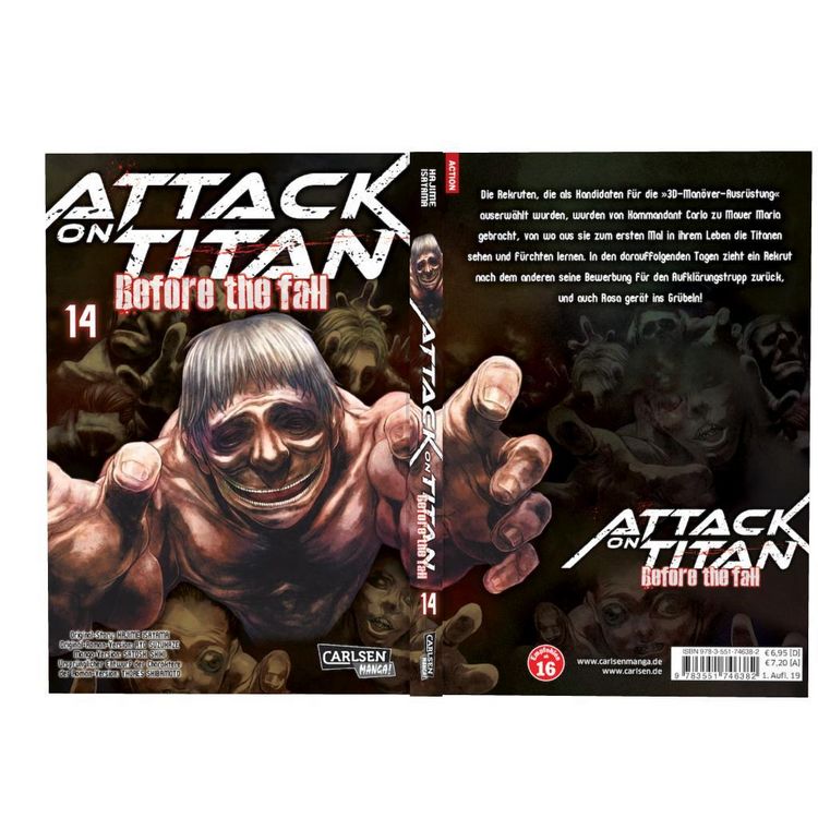 Produktbild: Attack on Titan - Before the Fall 14