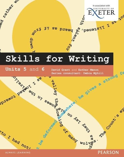 Produktbild: Menon, E: Skills for Writing Student Book Units 5-6