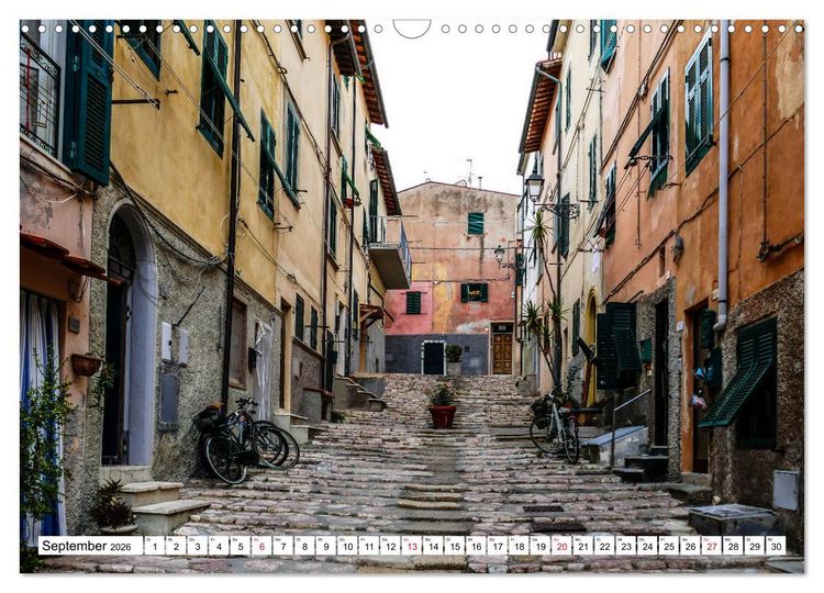 Produktbild: Impressionen aus Portoferrario - Elba (Wandkalender 2026 DIN A3 quer), CALVENDO Monatskalender