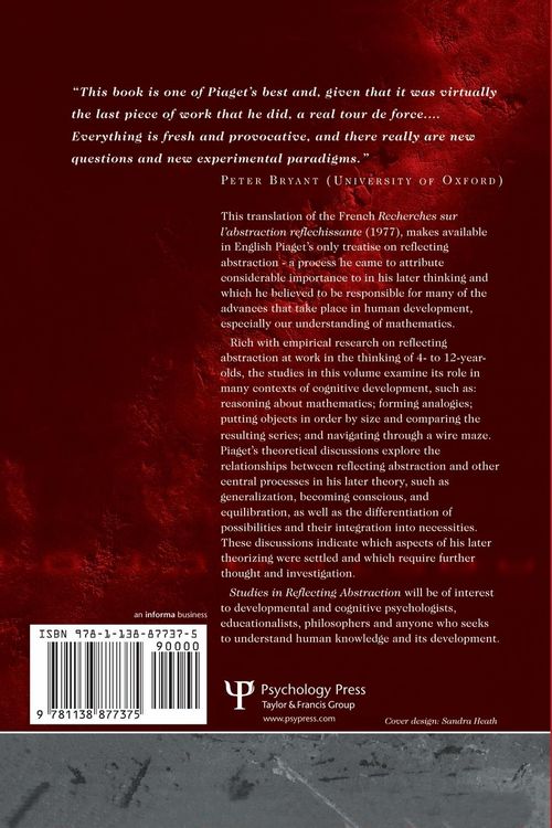 Produktbild: Studies in Reflecting Abstraction