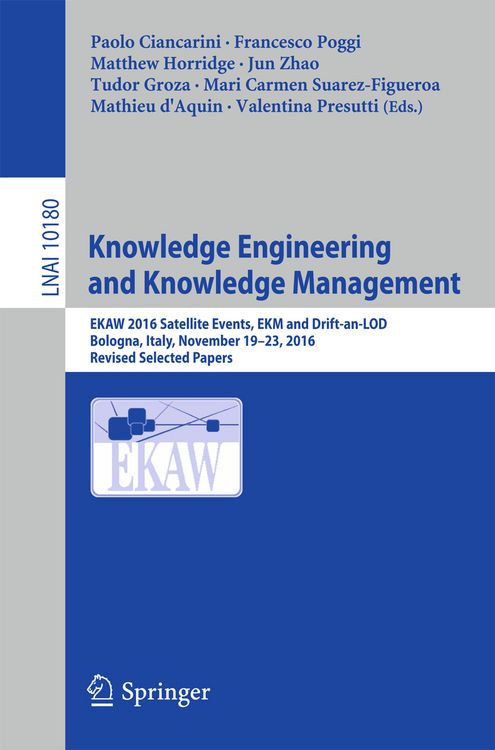 Produktbild: Knowledge Engineering and Knowledge Management