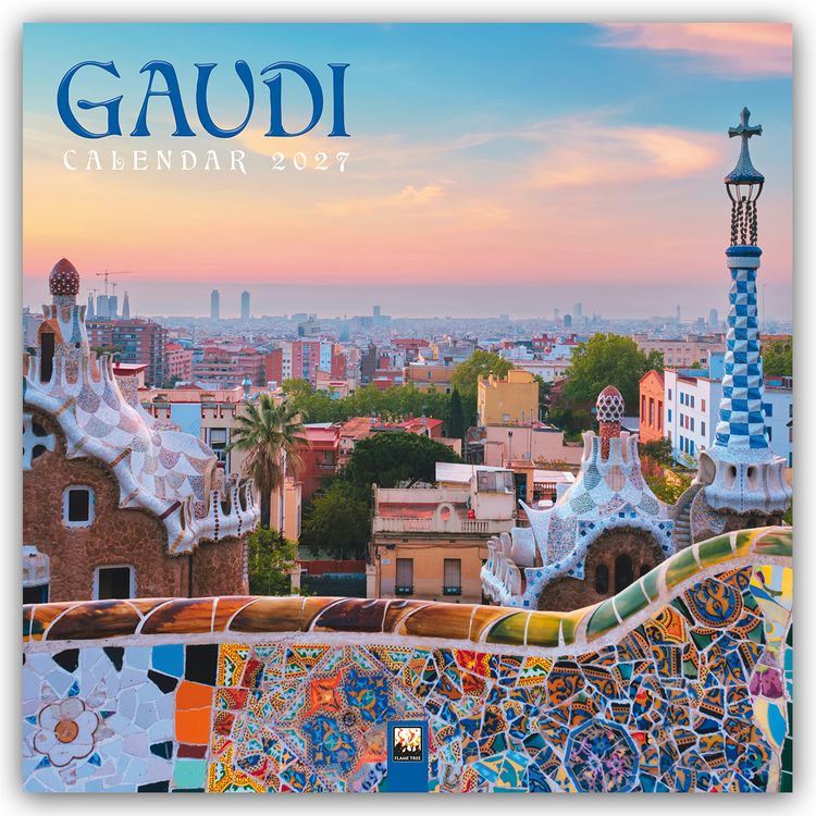 Produktbild: Gaud&iacute; &ndash; Antoni Gaud&iacute; 2027 &ndash; Original Flame Tree Publishing-Kalender [Kalender]