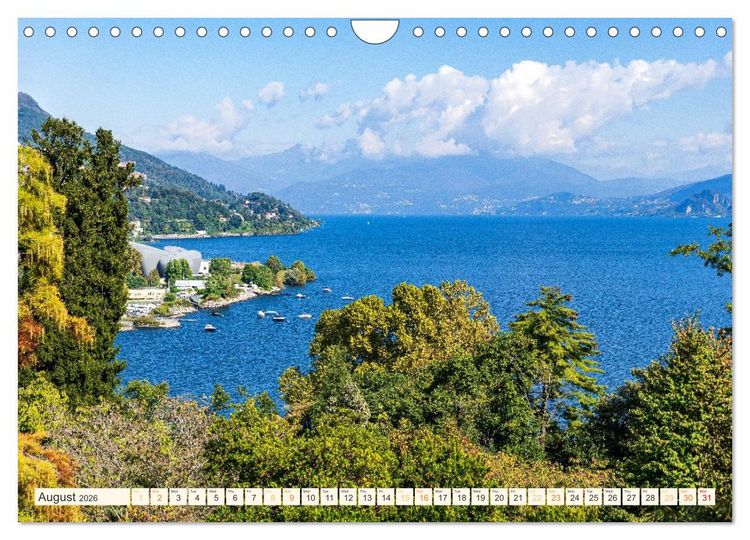 Produktbild: Lake Maggiore - Breathtaking landscapes (Wall Calendar 2026 DIN A4 landscape), CALVENDO 12 Month Wall Calendar