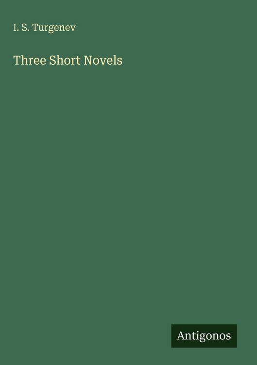 Produktbild: Three Short Novels
