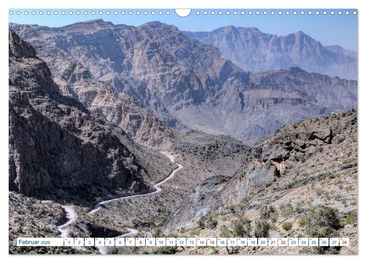 Produktbild: Oman - Ein Land aus 1001 Nacht (Wandkalender 2026 DIN A3 quer), CALVENDO Monatskalender