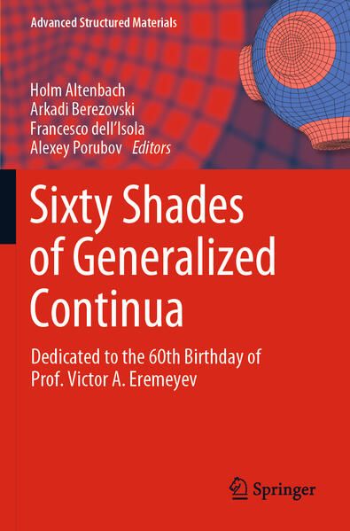 Produktbild: Sixty Shades of Generalized Continua