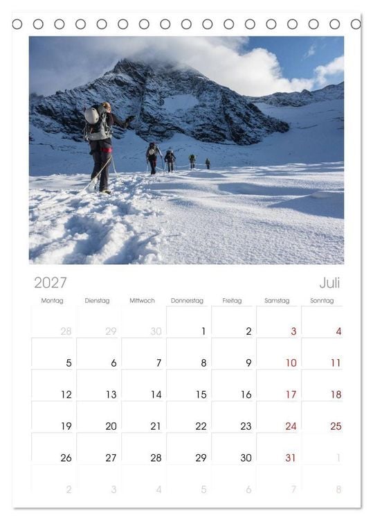 Produktbild: Tischplaner 2027 - Climbing Solutions - Bergsport weltweit (A5 Tischkalender zum Aufstellen) CALVENDO