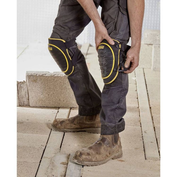 Produktbild: STANLEY FMST82961-1 Knieschoner Schwarz, Gelb 1St.