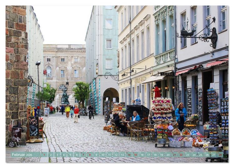 Produktbild: In Berlins Mitte (Tischkalender 2026 DIN A5 quer), CALVENDO Monatskalender