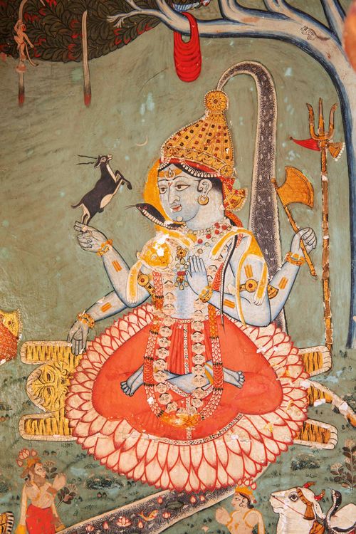 Produktbild: Indische Wandbilder: Eine Reise zu G&ouml;ttern und Mythen des Hinduismus