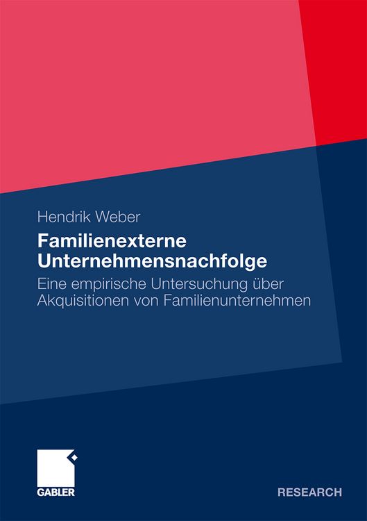 Produktbild: Familienexterne Unternehmensnachfolge