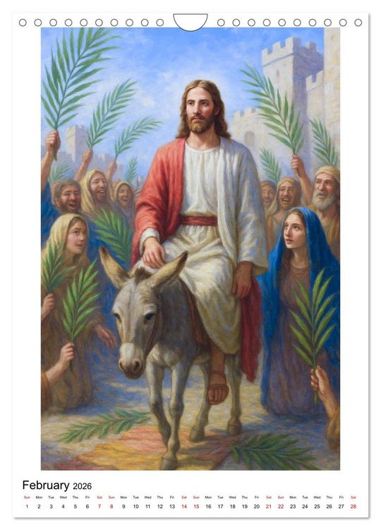 Produktbild: The Way of the Son of Man (Wall Calendar 2026 DIN A4 portrait), CALVENDO 12 Month Wall Calendar