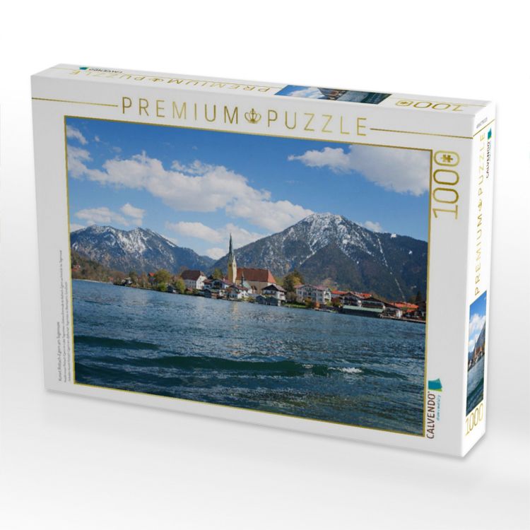 Produktbild: CALVENDO Puzzle Kurort Rottach-Egern am Tegernsee | 1000 Teile Lege-Gr&ouml;&szlig;e 64x48cm Foto-Puzzle f&uuml;r gl&uuml;ckliche Stunden