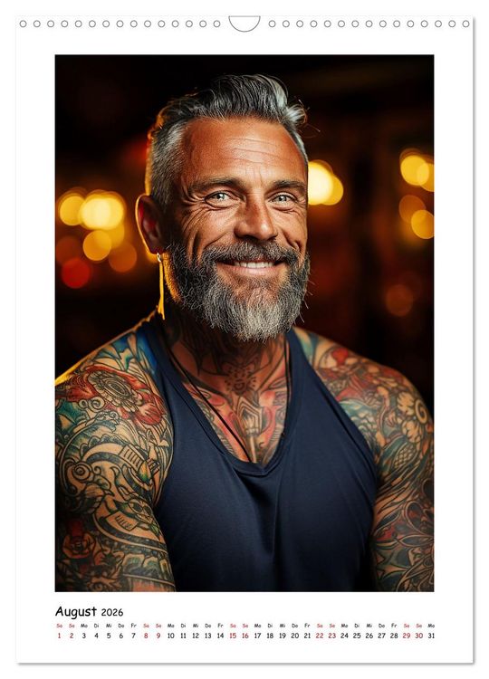 Produktbild: Tattoo to me too (Wandkalender 2026 DIN A3 hoch), CALVENDO Monatskalender