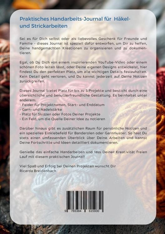 Produktbild: Mein Handarbeits-Journal