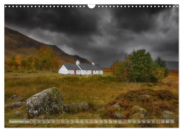 Produktbild: Herbstliches Schottland (Wandkalender 2026 DIN A3 quer), CALVENDO Monatskalender